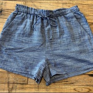 NWT Denim Drawstring Shorts